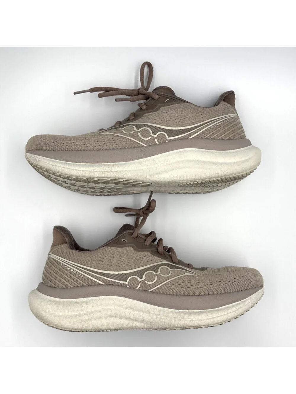 Saucony Triumph 23 Taupe Running Shoes Women's 8.5 S11023-231